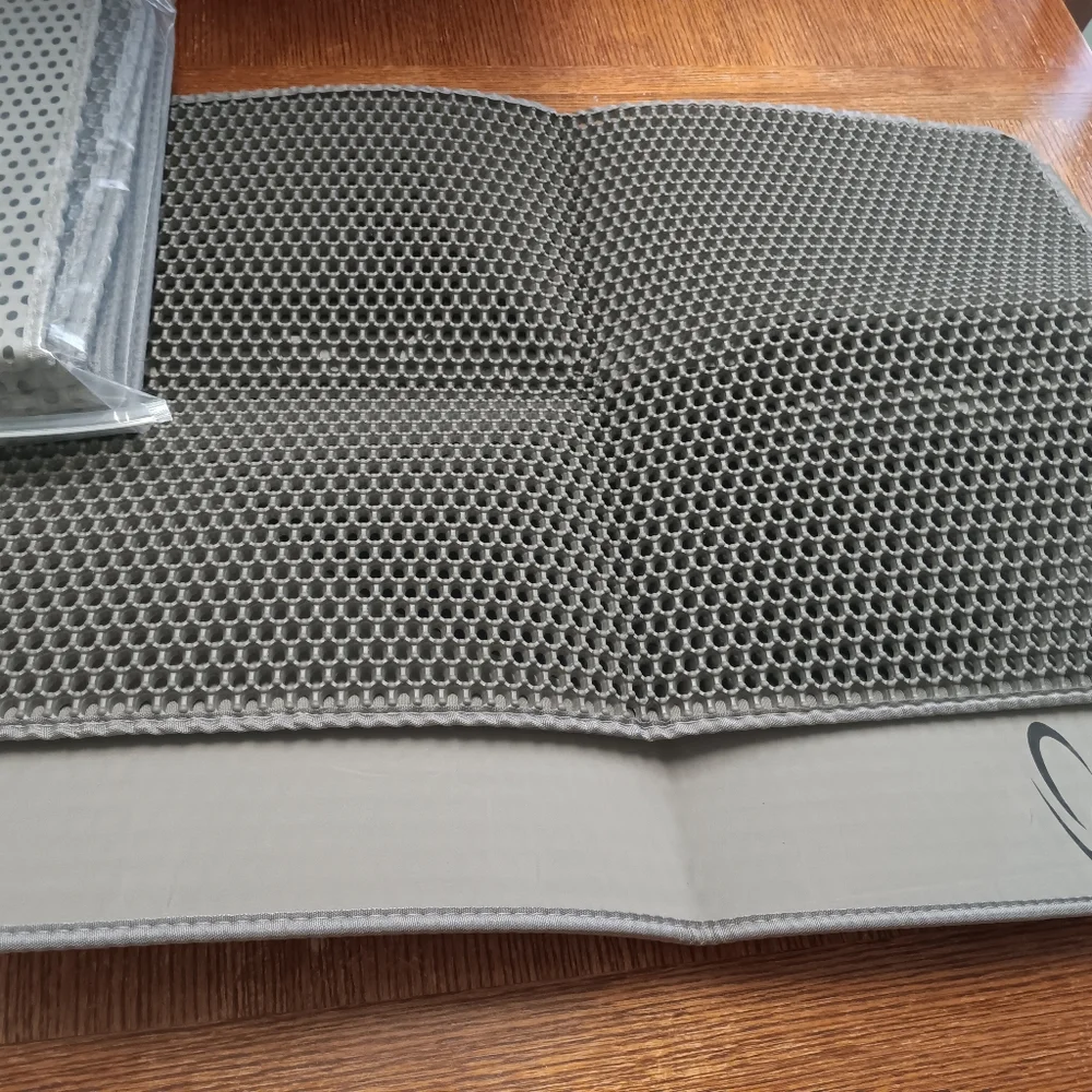 Large cat litter box matt